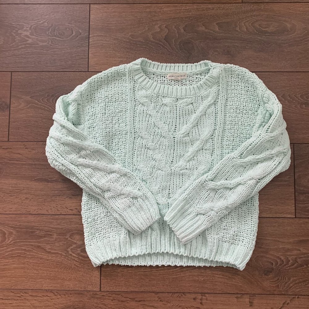 White Aeropostale XS sweater